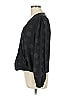 A New Day Black Long Sleeve Blouse Size L - photo 5