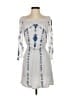 Parker 100% Polyester White Cocktail Dress Size S - photo 1