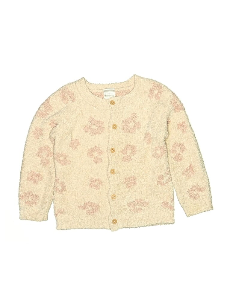 Pre-owned Modern Moments Kids' Cardigan Sweater In Yellow