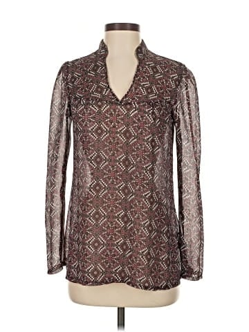 Pookie & Sebastian Long Sleeve Blouse (view 1)