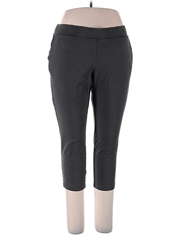 Pre-owned Purejill Active Pants In Gray