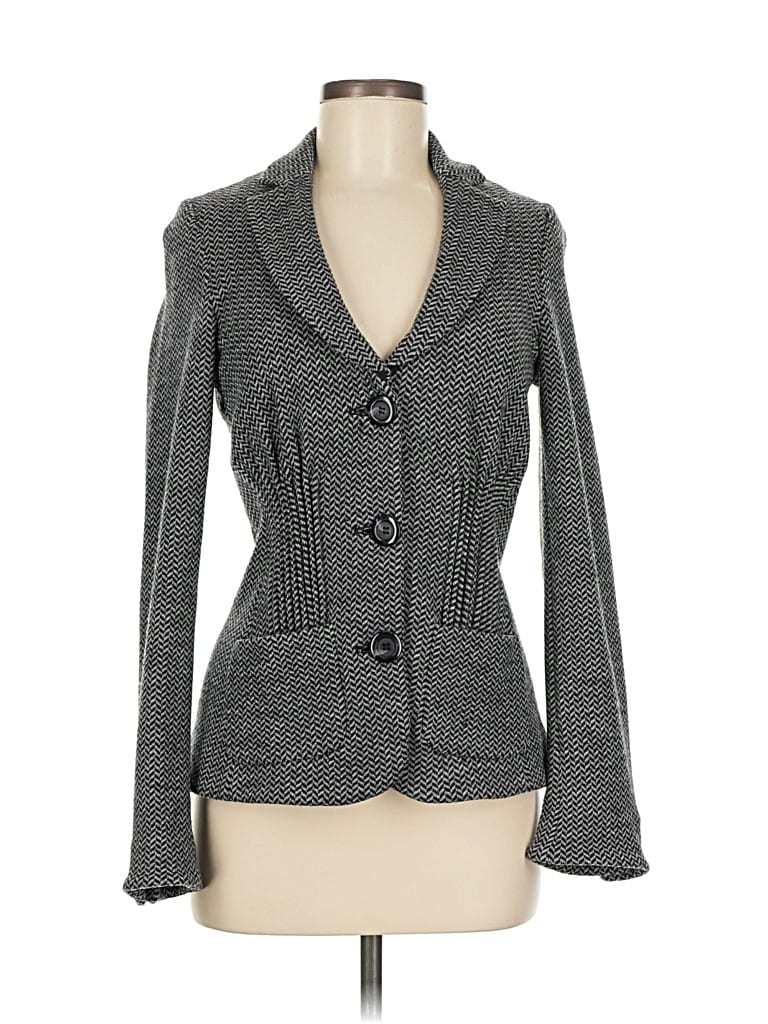 Pre-owned Etcetera Blazer Jacket In Gray