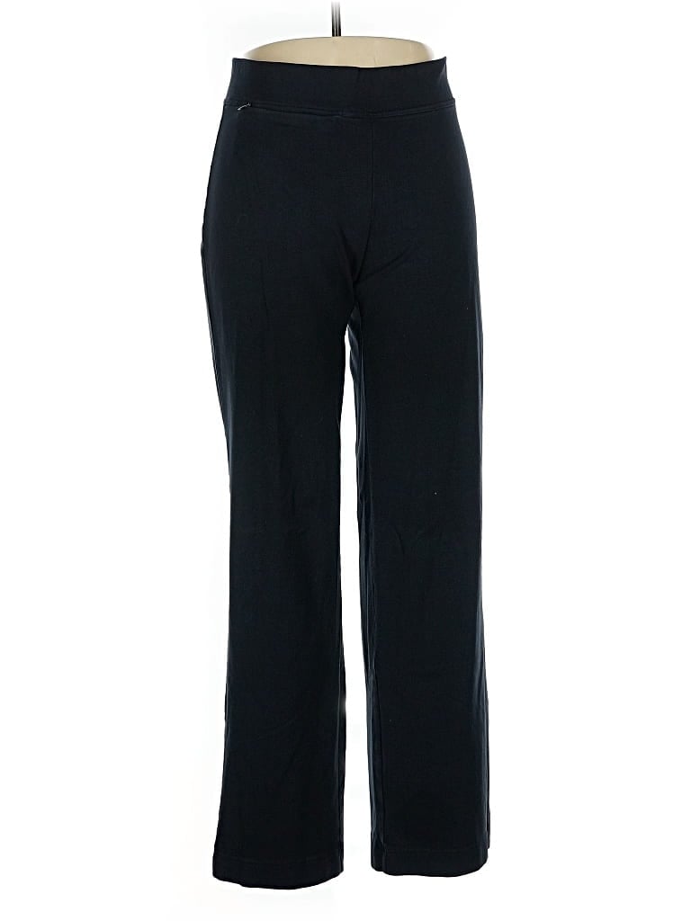 Pre-owned Lands' End Casual Pants In Black