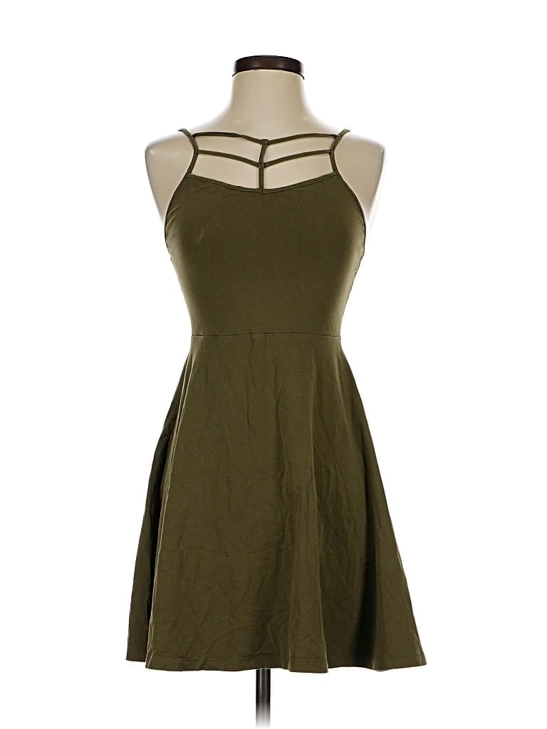 Pre-owned Express Outlet Cocktail Dress In Green