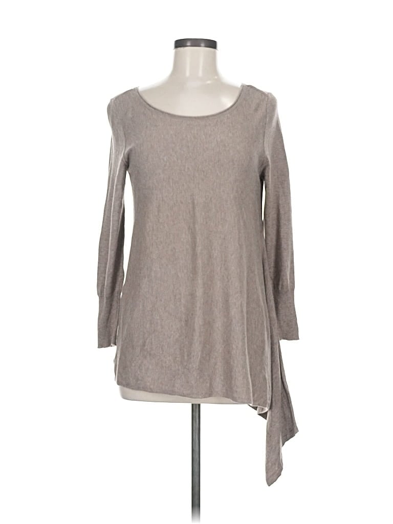 Pre-owned Moth 3/4 Sleeve T-shirt In Gray