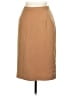 Michele 100% Polyester Solid Tan Formal Skirt Size 10 - photo 2