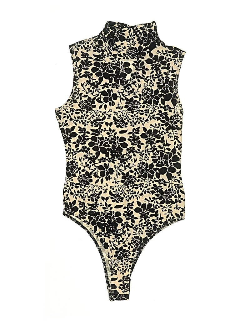 LULUS Pre-owned Bodysuit In Black