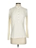 Three Dots 100% Lyocell Ivory Long Sleeve Blouse Size XS - photo 1
