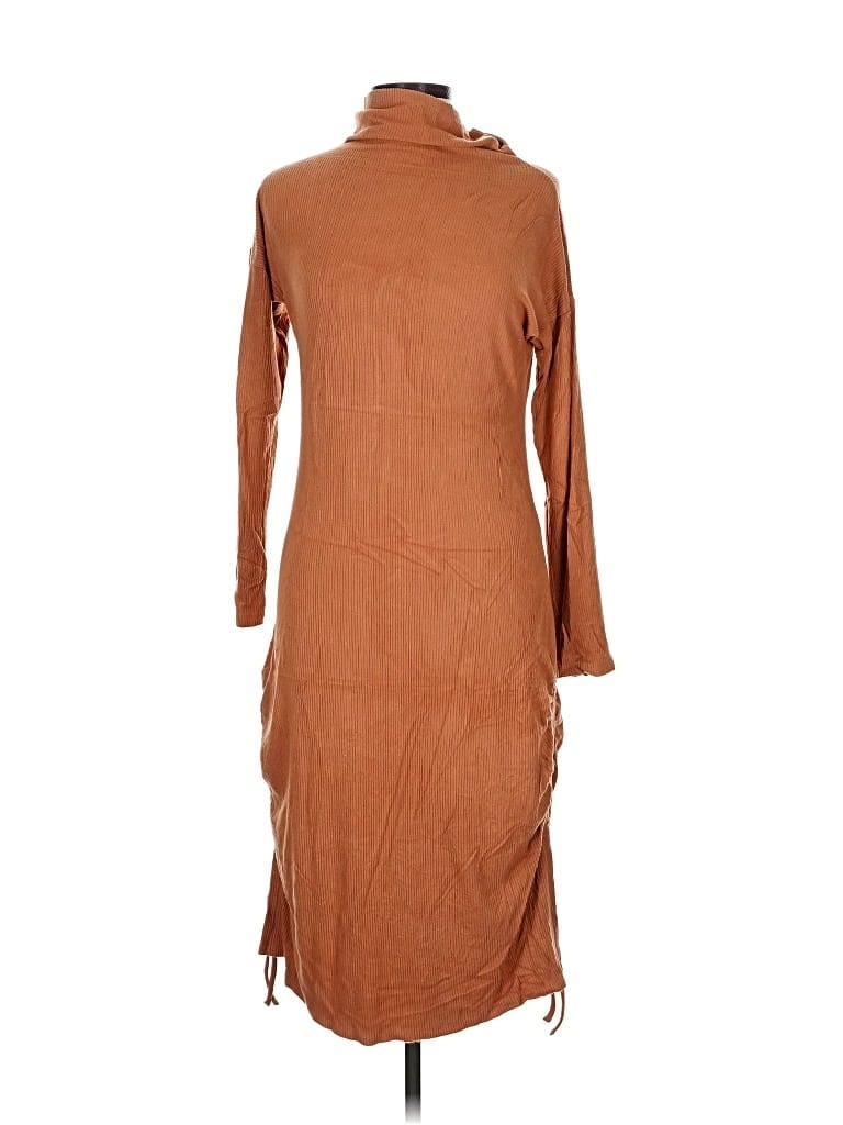 Pre-owned Saturday Sunday Casual Dress In Brown