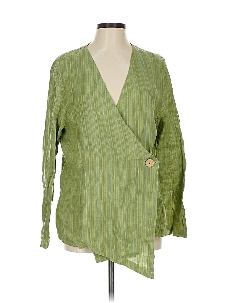 Pre-owned Willow Blazer Jacket In Green