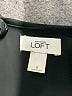 Ann Taylor LOFT 100% Polyester Solid Black Cocktail Dress Size 8 - photo 7