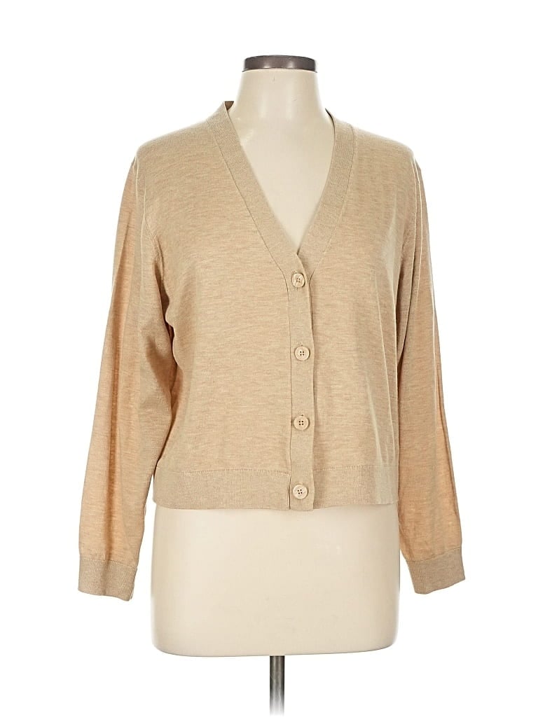 Pre-owned A New Day Cardigan Sweater In Brown