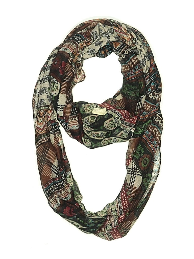Pre-owned Unbranded Scarf In Brown