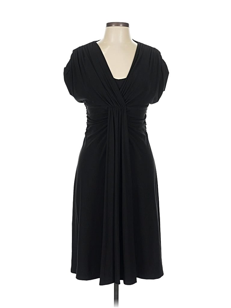 Pre-owned Evan Picone Cocktail Dress In Black