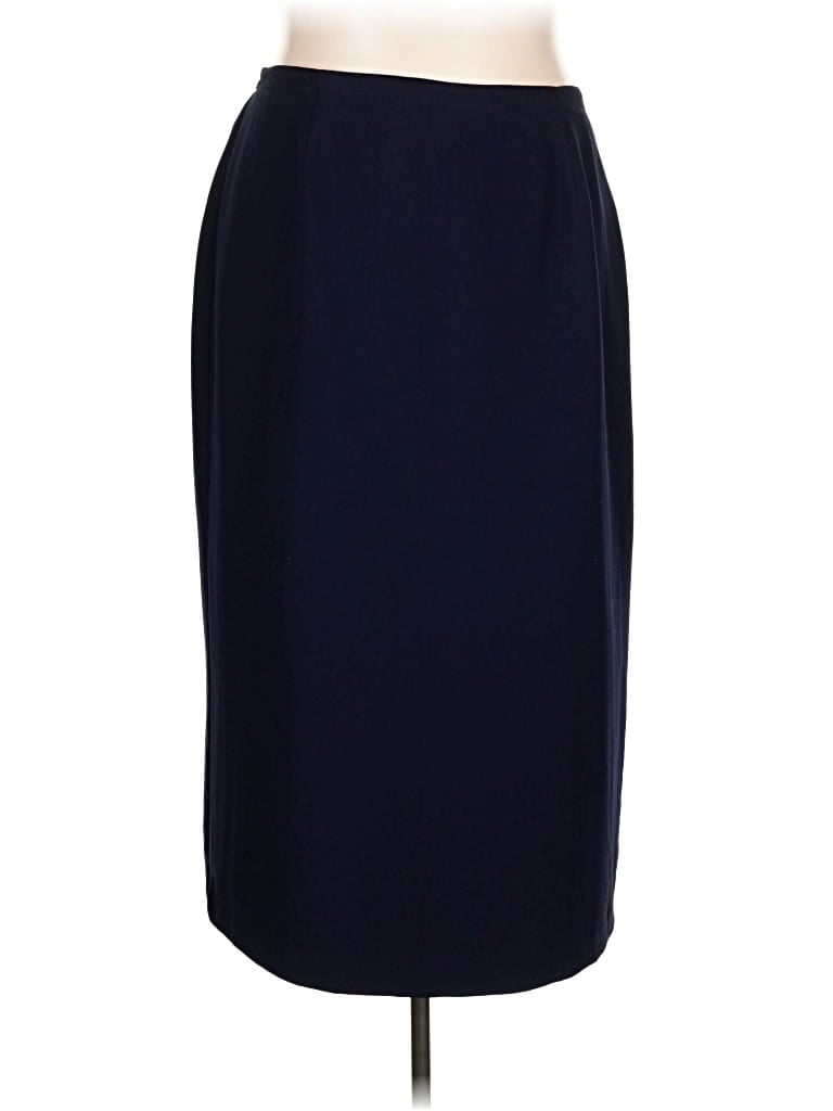 Pre-owned Dressbarn Formal Skirt In Blue