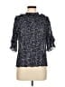 Saloni 100% Polyester Blue 3/4 Sleeve Blouse Size 6 - photo 1