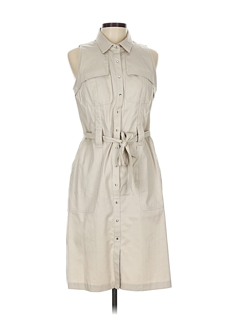 Pre-owned Elie Tahari Casual Dress In Brown