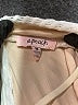 Peach 100% Polyester Ivory Cocktail Dress Size M - photo 6