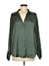 Torrid Green Long Sleeve Blouse Size Med Plus (00) - photo 1