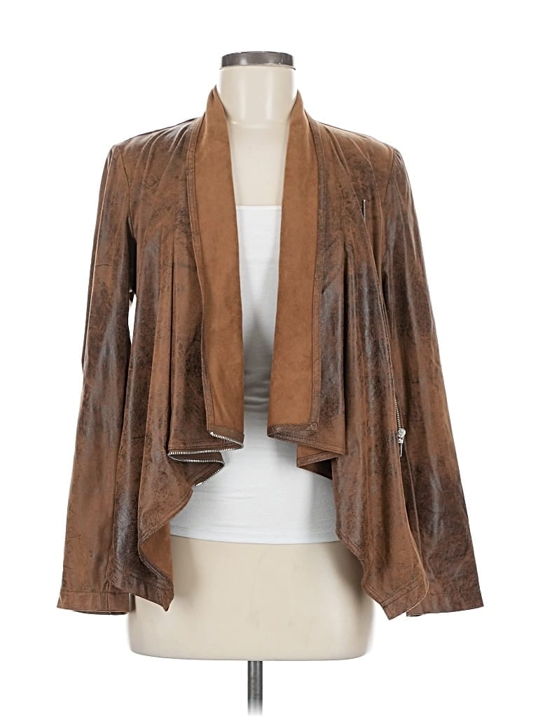Pre-owned Inc International Concepts Jacket In Brown