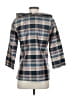 Devon Baer Blue 3/4 Sleeve Blouse Size XS - photo 2