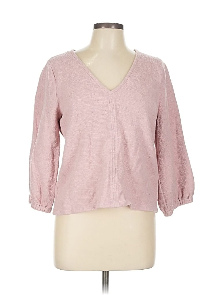 Pre-owned Madewell Cardigan Sweater In Pink