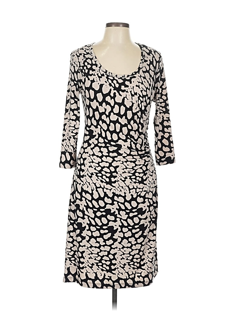 Pre-owned Calvin Klein Casual Dress In Brown