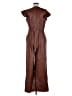 Sachin + Babi Metallic Brown Jumpsuit Size 10 - photo 2