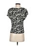 Waverly Grey Black Short Sleeve Top Size S - photo 2