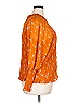 Terra & Sky 100% Polyester Orange 3/4 Sleeve Blouse Size 4X - photo 4