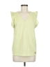 MICHAEL Michael Kors Green Sleeveless Blouse Size M - photo 1