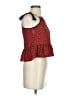Disney 100% Polyester Red Sleeveless Blouse Size XS - photo 4