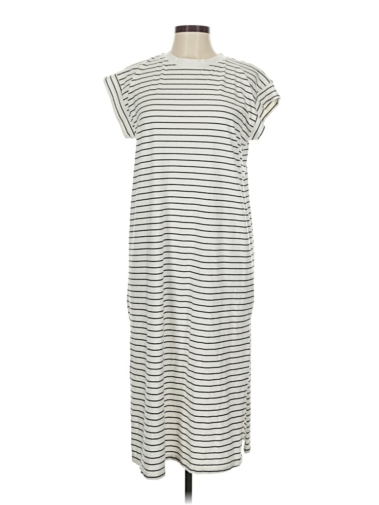 Pre-owned A New Day Casual Dress In White