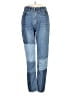 Sandro Color Block Blue Jeans Size EU (FR) 34 / US 2 - photo 1