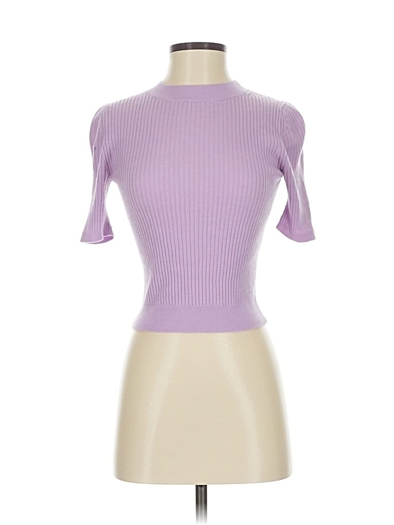 Pre-owned Uniqlo Cardigan Sweater In Purple