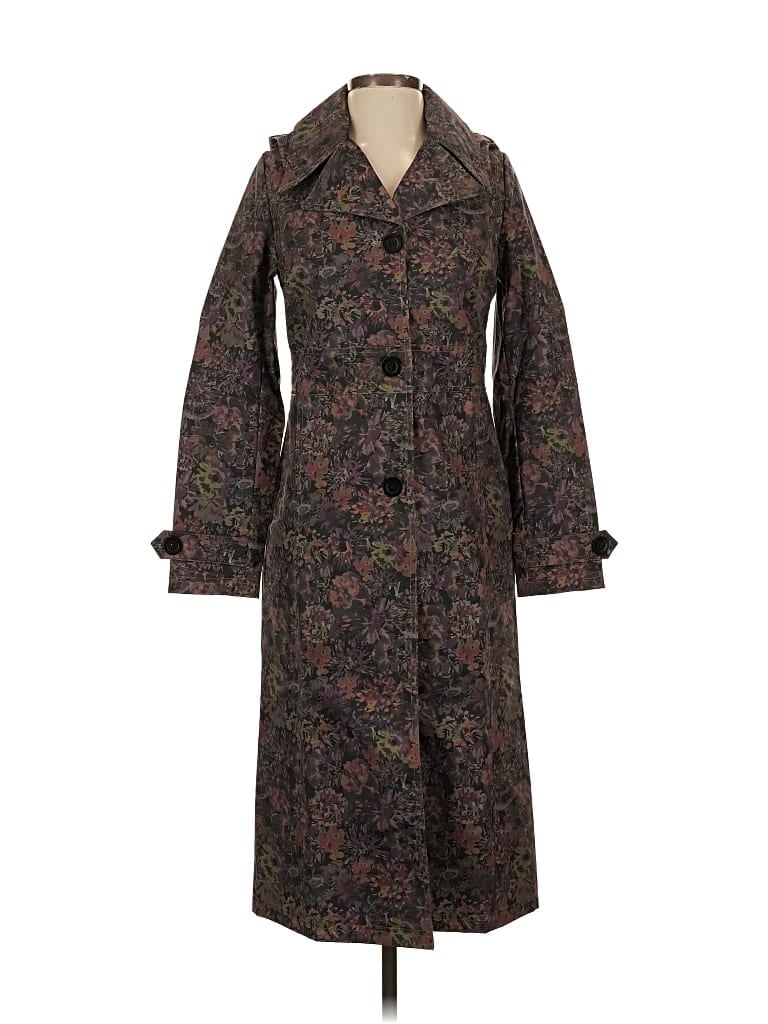 Pre-owned Feller Trenchcoat In Brown