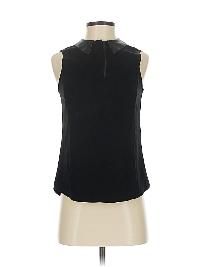 Pre-owned Rag & Bone Sleeveless Blouse In Black