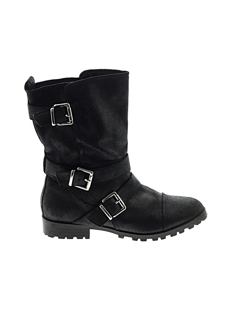 Pre-owned H&m Ankle Boots In Black