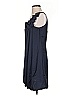 H&M 100% Polyester Solid Black Casual Dress Size 4 - photo 5