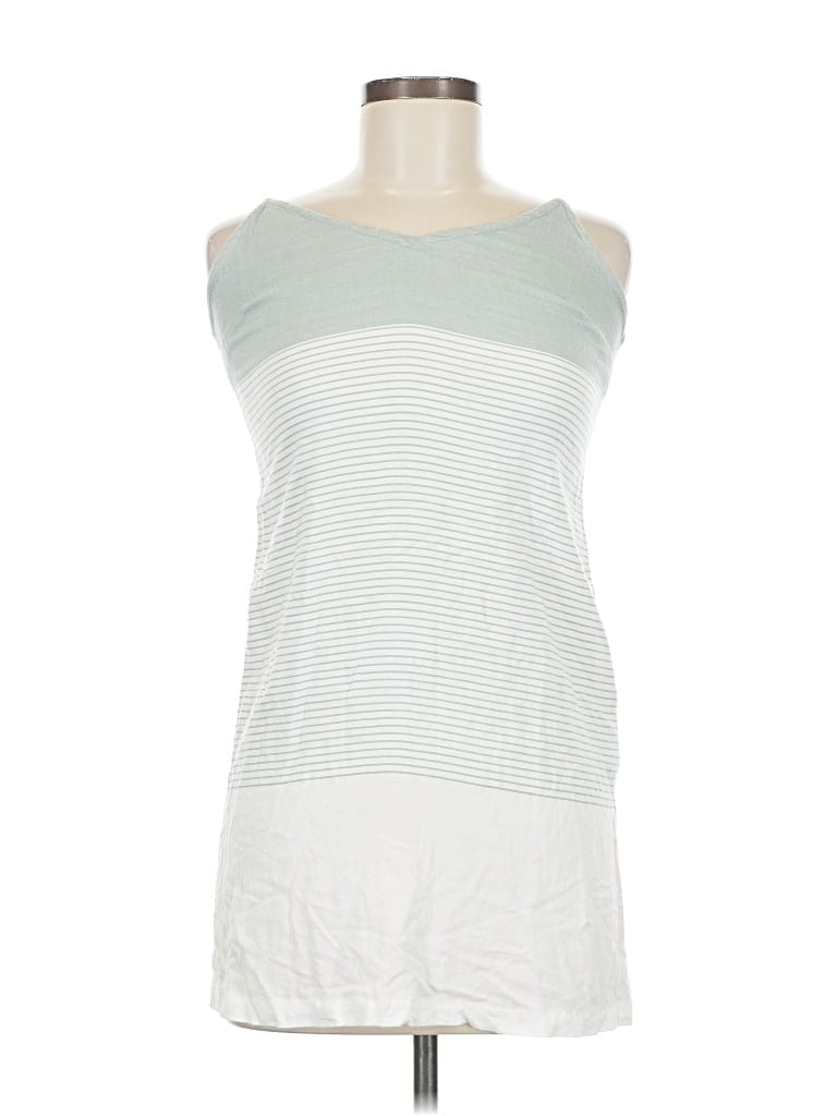 Pre-owned Rvca Sleeveless Top Green Scoop Neck Tops