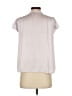 Paige 100% Polyester Gray Short Sleeve Blouse Size XS - photo 2