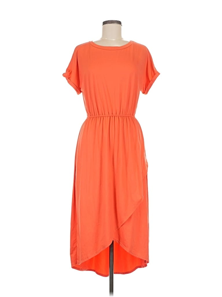 Pre-owned Reborn J Casual Dress In Orange
