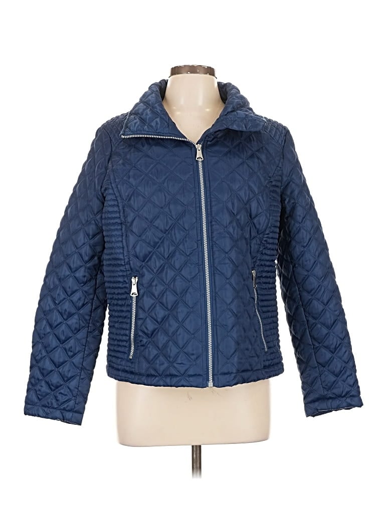 Pre-owned Marc New York Andrew Marc Jacket In Blue