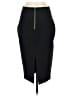 Elizabeth and James Solid Black Formal Skirt Size 4 - photo 2