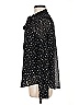MICHAEL Michael Kors Stars Black Long Sleeve Blouse Size M - photo 5
