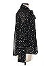 MICHAEL Michael Kors Stars Black Long Sleeve Blouse Size M - photo 4