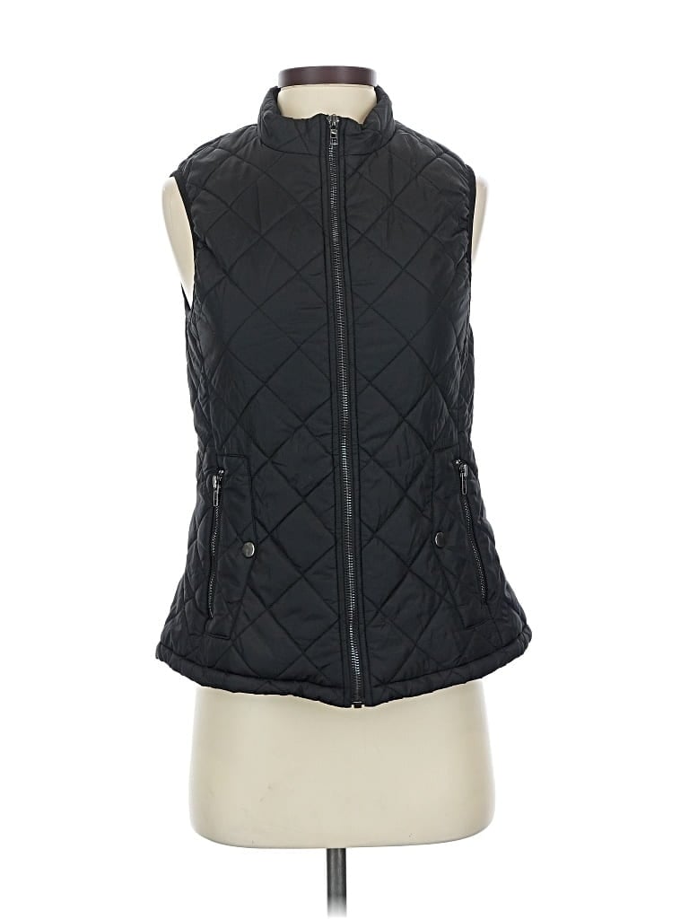 Pre-owned Allegra K Vest In Black