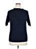 Wilkes Bashford Blue Short Sleeve Turtleneck Size XL (estimated) - photo 1