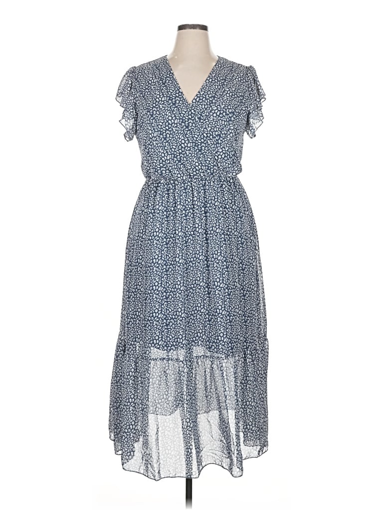 Pre-owned Btfbm Casual Dress In Blue