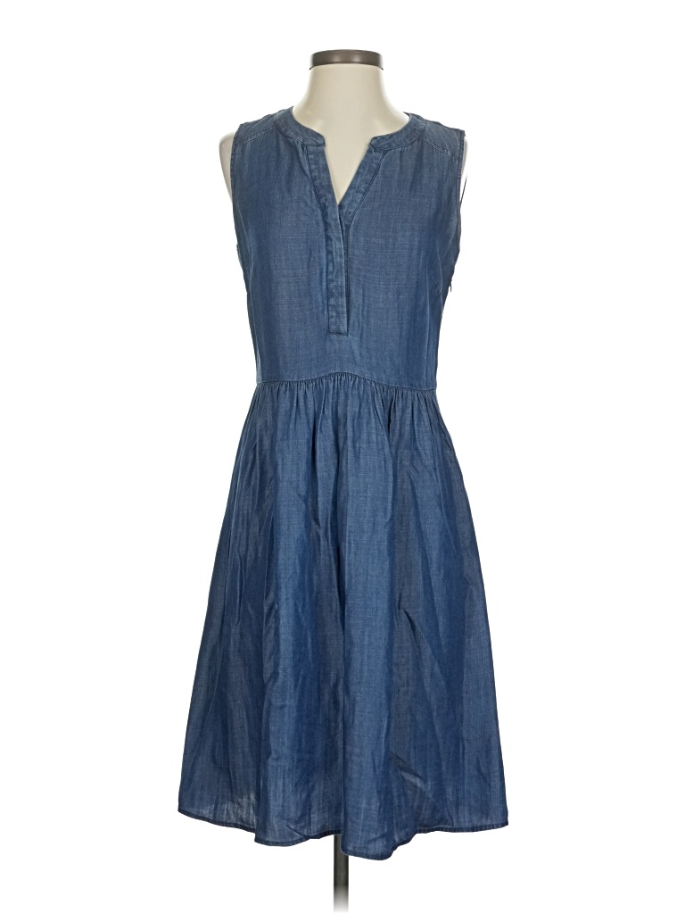 Pre-owned Tommy Hilfiger Casual Dress In Blue